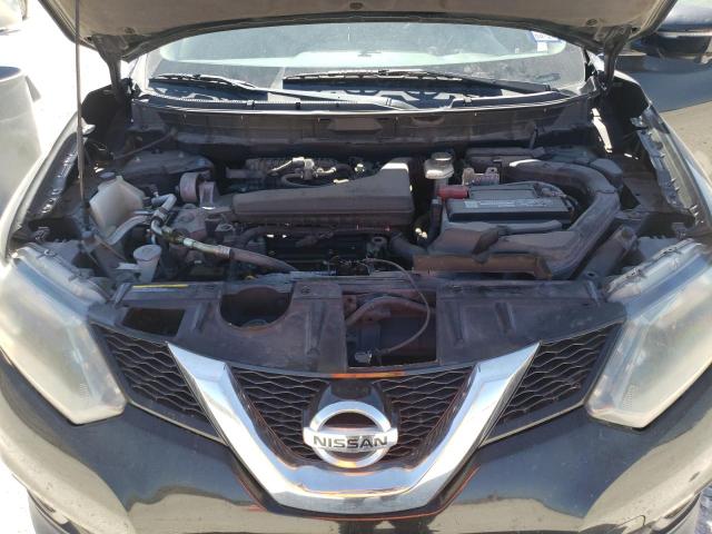 5N1AT2MV9EC810676 - 2014 NISSAN ROGUE S BLACK photo 11