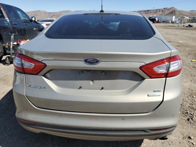 3FA6P0HD2FR183798 - 2015 FORD FUSION SE GOLD photo 6