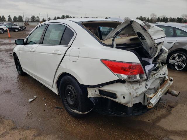 1HGCP2F31BA139686 - 2011 HONDA ACCORD LX WHITE photo 2