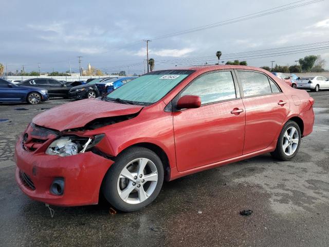 2T1BU4EE9CC906604 - 2012 TOYOTA COROLLA BASE RED photo 1