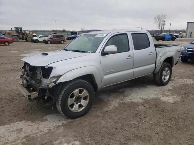 5TEJU62N67Z459063 - 2007 TOYOTA TACOMA DOUBLE CAB PRERUNNER SILVER photo 1