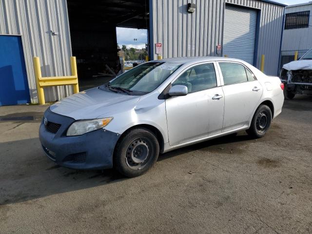 JTDBL40E499082097 - 2009 TOYOTA COROLLA BASE SILVER photo 1