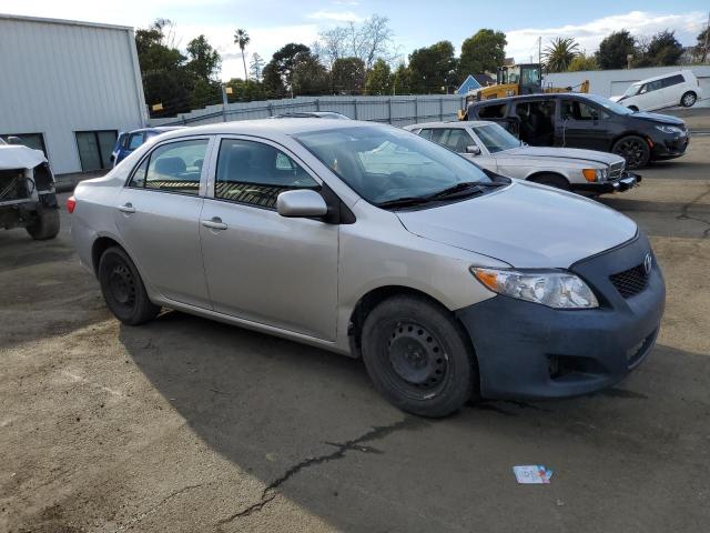 JTDBL40E499082097 - 2009 TOYOTA COROLLA BASE SILVER photo 4