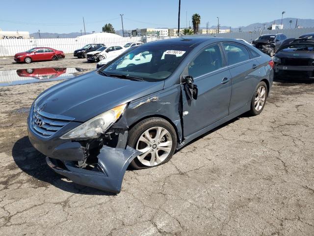 5NPEC4AC7CH486231 - 2012 HYUNDAI SONATA SE GRAY photo 1