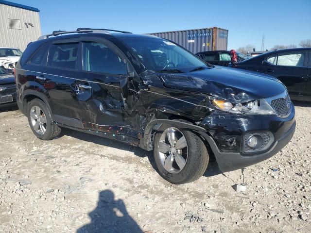 5XYKU4A66CG247481 - 2012 KIA SORENTO EX BLACK photo 4