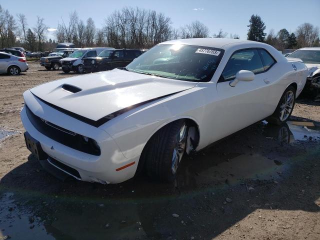 2C3CDZKG9NH200513 - 2022 DODGE CHALLENGER GT WHITE photo 1