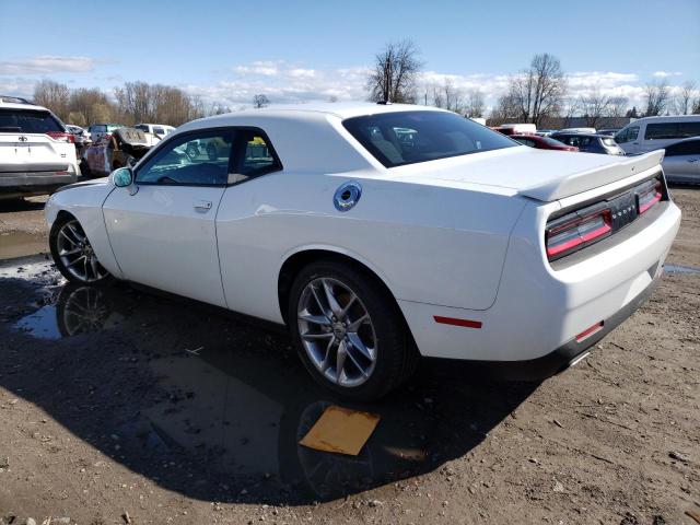 2C3CDZKG9NH200513 - 2022 DODGE CHALLENGER GT WHITE photo 2