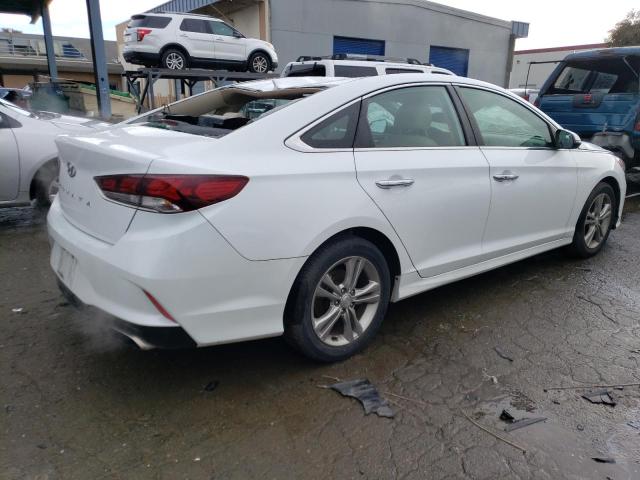 5NPE34AF1JH664951 - 2018 HYUNDAI SONATA SPORT WHITE photo 3