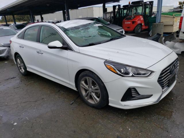 5NPE34AF1JH664951 - 2018 HYUNDAI SONATA SPORT WHITE photo 4