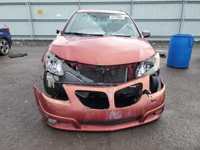 5Y2SL67816Z417422 - 2006 PONTIAC VIBE BURGUNDY photo 5