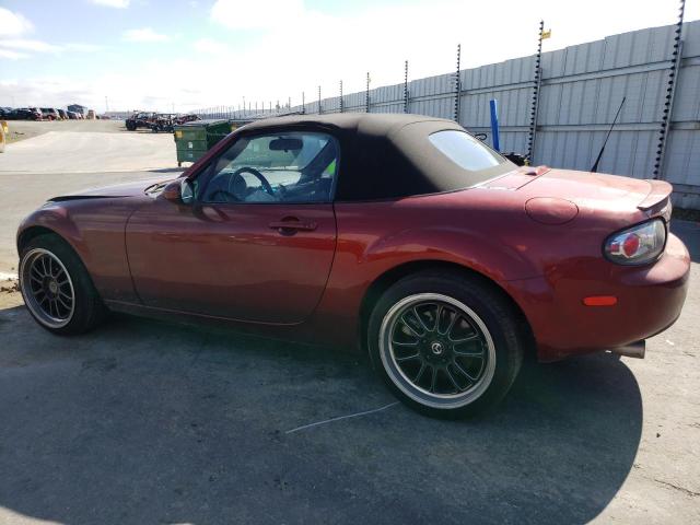 JM1NC25F980153090 - 2008 MAZDA MX-5 MIATA RED photo 2