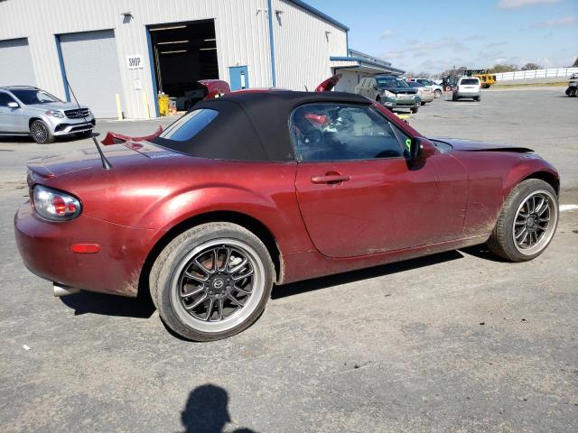 JM1NC25F980153090 - 2008 MAZDA MX-5 MIATA RED photo 3