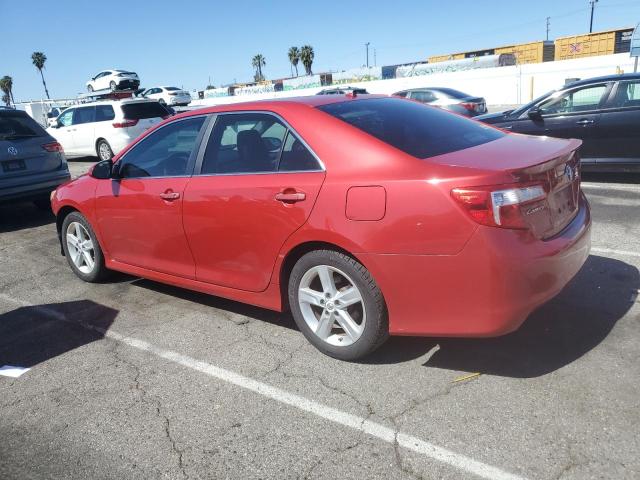 4T1BF1FK9CU545225 - 2012 TOYOTA CAMRY BASE RED photo 2