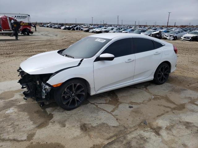 2HGFC2F81LH549878 - 2020 HONDA CIVIC SPORT 白色 照片 1