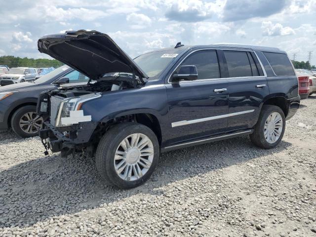 1GYS3DKJ8JR390950 - 2018 CADILLAC ESCALADE PLATINUM BLUE photo 1