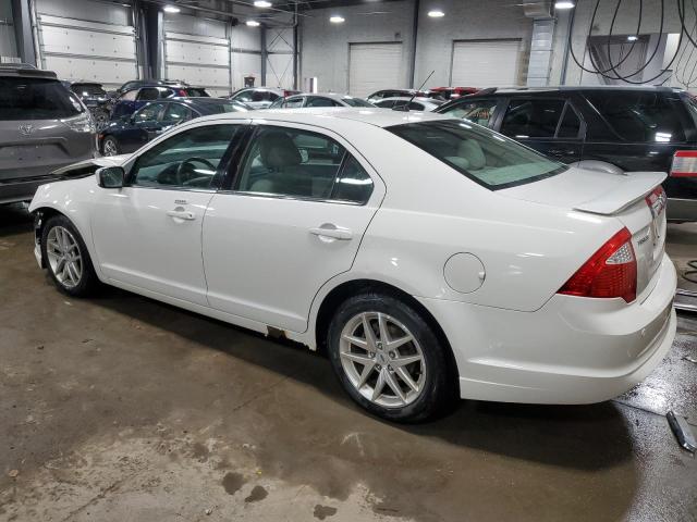 3FAHP0JA0BR260056 - 2011 FORD FUSION SEL WHITE photo 2