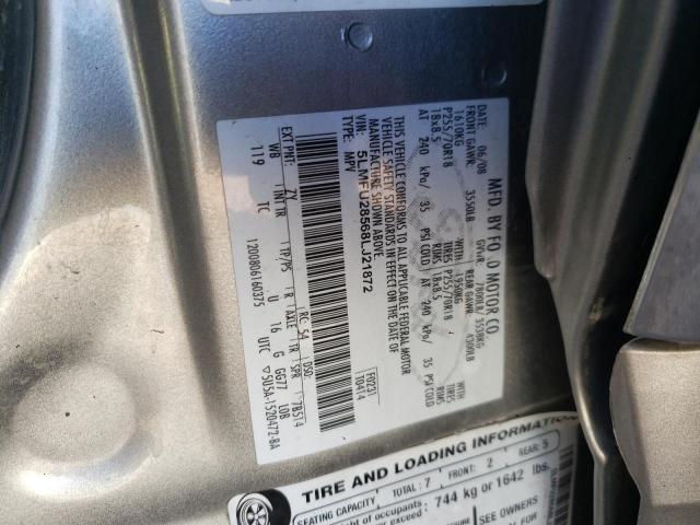 5LMFU28568LJ21872 - 2008 LINCOLN NAVIGATOR ვერცხლისფერი ფოტო 13