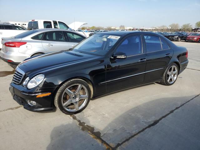 WDBUF56X58B200436 - 2008 MERCEDES-BENZ E 350 BLACK photo 1