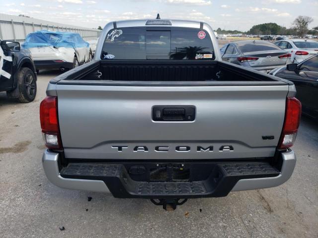 3TMAZ5CNXNM187010 - 2022 TOYOTA TACOMA DOUBLE CAB SILVER photo 6