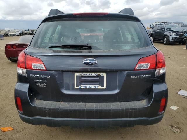 4S4BRCAC7C3250987 - 2012 SUBARU OUTBACK 2.5I GRAY photo 6