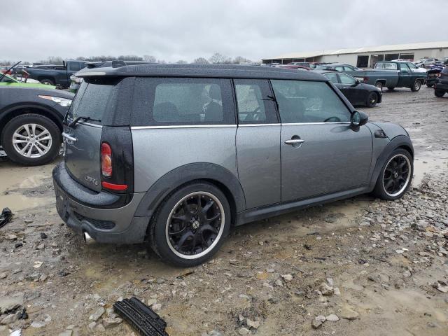 WMWMM33539TP72838 - 2009 MINI COOPER S CLUBMAN CHARCOAL photo 3