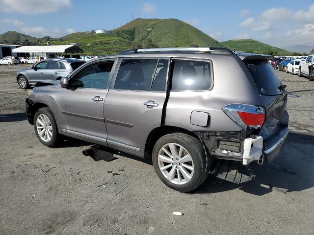 JTEDC3EH4B2003785 - 2011 TOYOTA HIGHLANDER HYBRID LIMITED GRAY photo 2