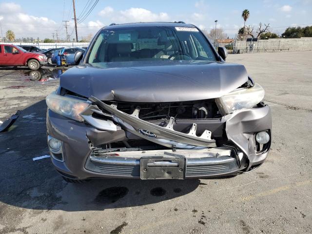 JTEDC3EH4B2003785 - 2011 TOYOTA HIGHLANDER HYBRID LIMITED GRAY photo 5