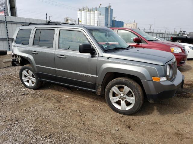 1C4NJPFA3CD613710 - 2012 JEEP PATRIOT LATITUDE GRAY photo 4