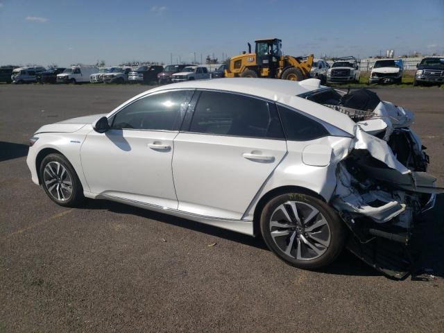 1HGCV3F5XJA013824 - 2018 HONDA ACCORD HYBRID EXL WHITE photo 2