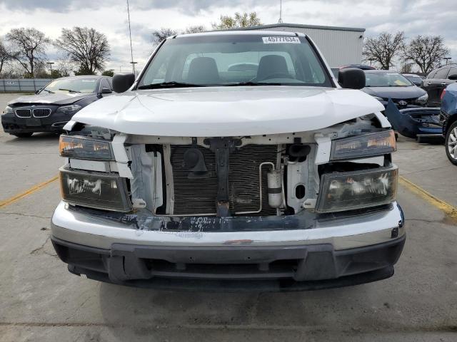 1GCCS14E988202237 - 2008 CHEVROLET COLORADO WHITE photo 5