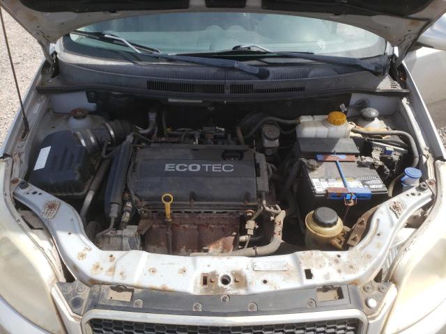 KL1TD66E19B642971 - 2009 CHEVROLET AVEO LS 灰色 照片 11