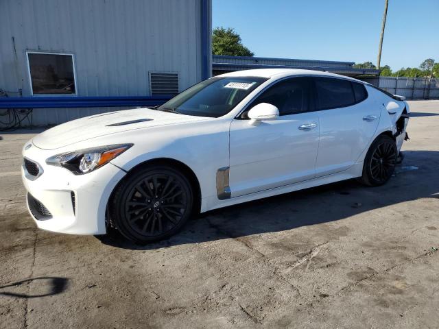 KNAE15LA2K6048262 - 2019 KIA STINGER WHITE photo 1