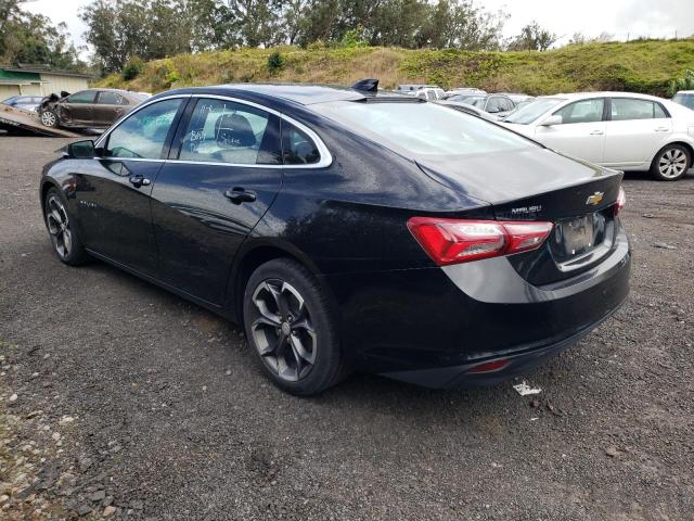 1G1ZD5ST9NF133126 - 2022 CHEVROLET MALIBU LT BLACK photo 2