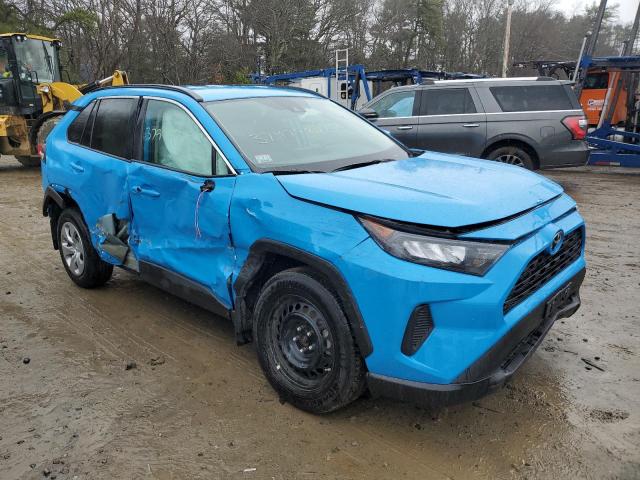 2T3G1RFV9MW211671 - 2021 TOYOTA RAV4 LE BLUE photo 4