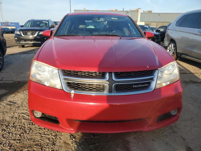 1B3BD2FGXBN573220 - 2011 DODGE AVENGER LUX RED photo 5