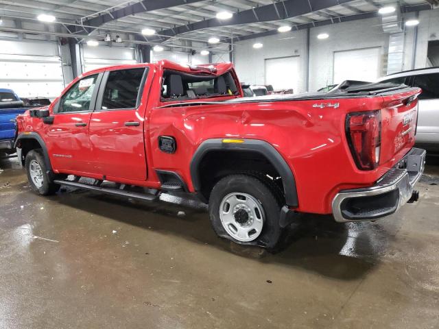 1GT49LE75MF223376 - 2021 GMC SIERRA K2500 HEAVY DUTY RED photo 2