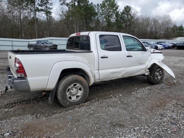 5TFLU4EN3EX107684 - 2014 TOYOTA TACOMA DOUBLE CAB WHITE photo 3