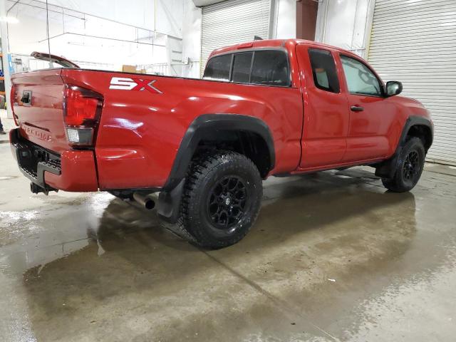 3TYSZ5AN7NT061683 - 2022 TOYOTA TACOMA ACCESS CAB RED photo 3