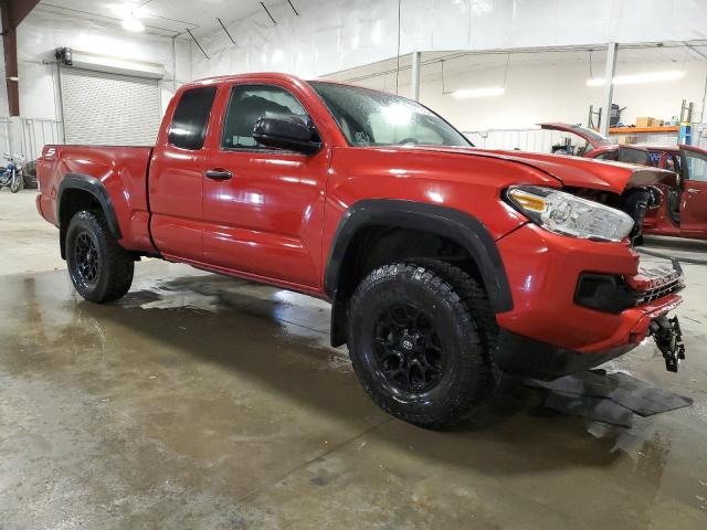 3TYSZ5AN7NT061683 - 2022 TOYOTA TACOMA ACCESS CAB RED photo 4