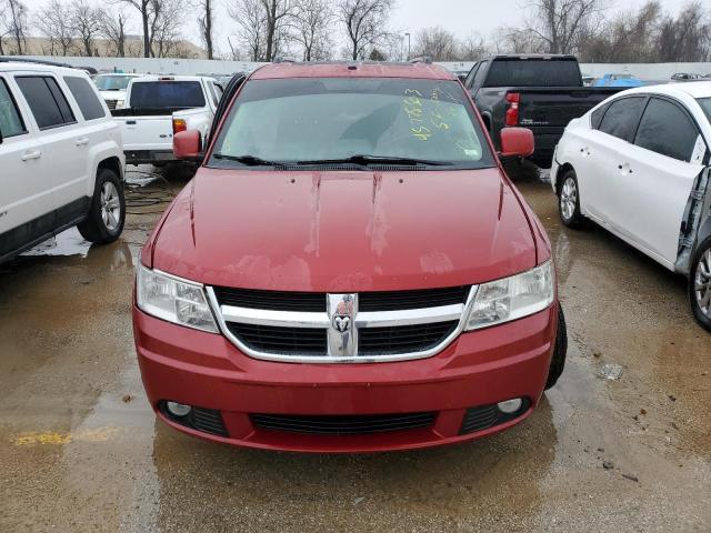 3D4PH6FV2AT191702 - 2010 DODGE JOURNEY R/T RED photo 5