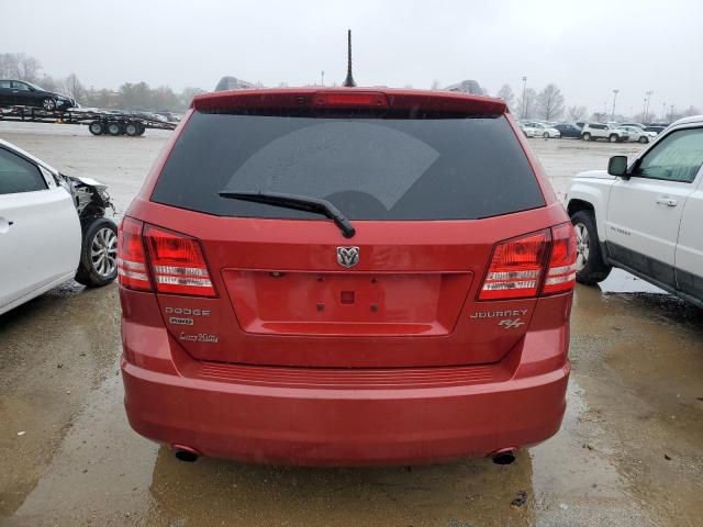 3D4PH6FV2AT191702 - 2010 DODGE JOURNEY R/T RED photo 6