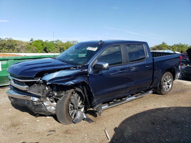 1GCPACED9NZ585995 - 2022 CHEVROLET SILVERADO C1500 LT BLUE photo 1