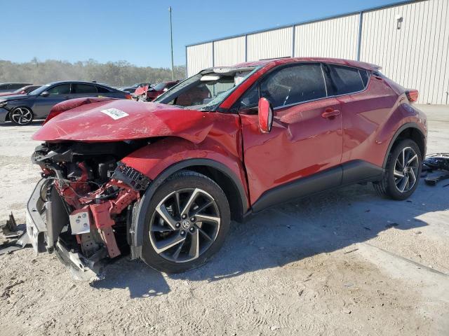 NMTKHMBX2MR129927 - 2021 TOYOTA C-HR XLE RED photo 1