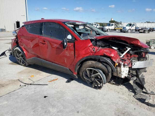 NMTKHMBX2MR129927 - 2021 TOYOTA C-HR XLE RED photo 4