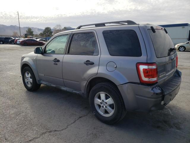 1FMCU93118KE77705 - 2008 FORD ESCAPE XLT GRAY photo 2