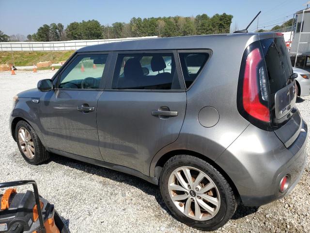 KNDJP3A57H7477748 - 2017 KIA SOUL + GRAY photo 2