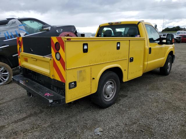 1FDBF2A68FEB16012 - 2015 FORD F250 SUPER DUTY YELLOW photo 3