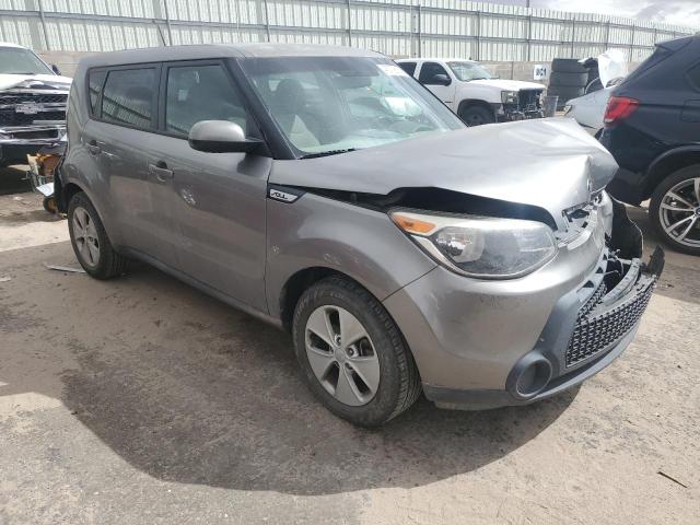 KNDJN2A24F7201143 - 2015 KIA SOUL CHARCOAL photo 4