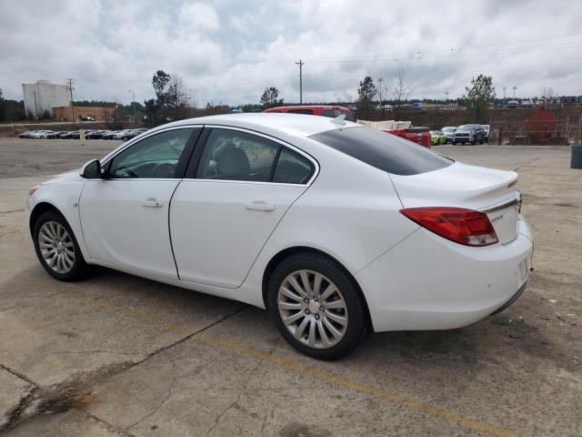 2G4GT5GC9B9191148 - 2011 BUICK REGAL CXL WHITE photo 2