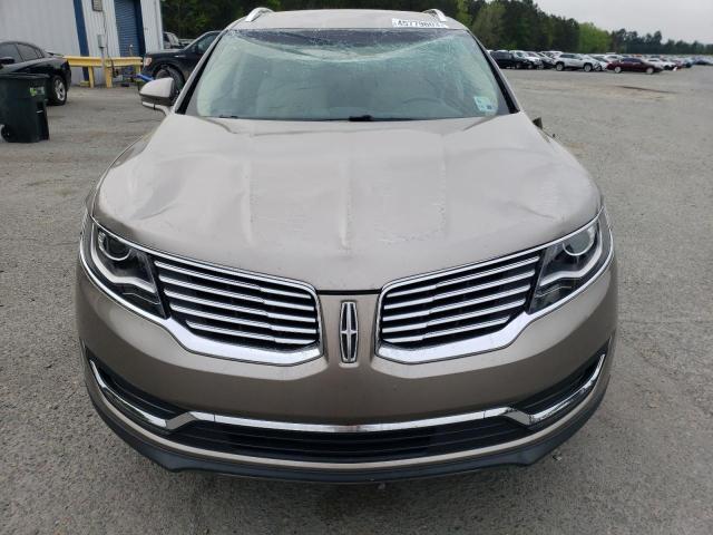 2LMPJ6KR5JBL47429 - 2018 LINCOLN MKX SELECT TAN photo 5